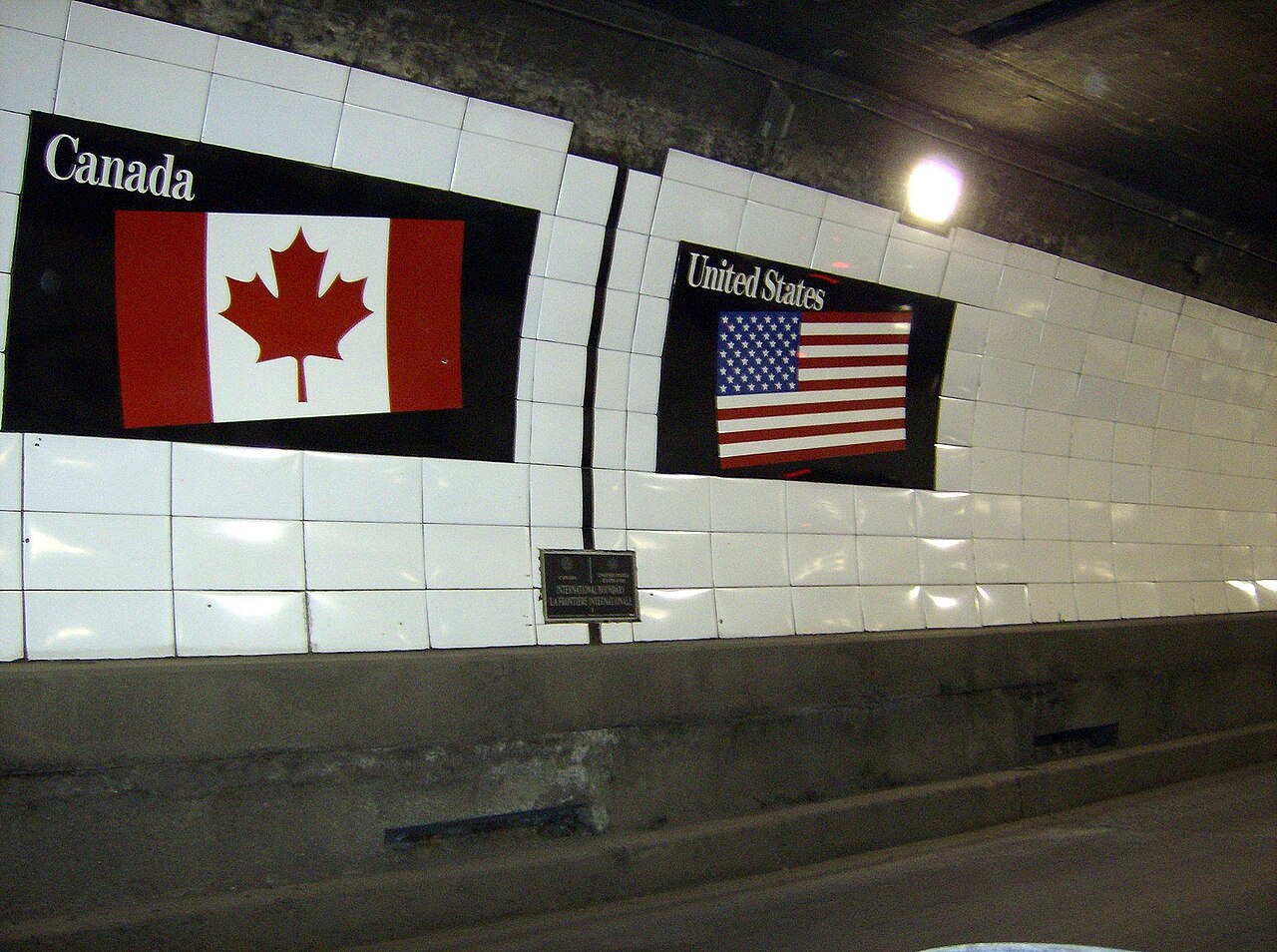 Detroit-Windsor Border Crossing