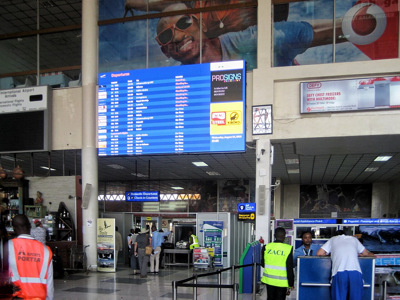 Airport in Zambia