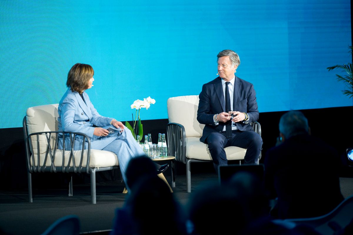 on stage interview