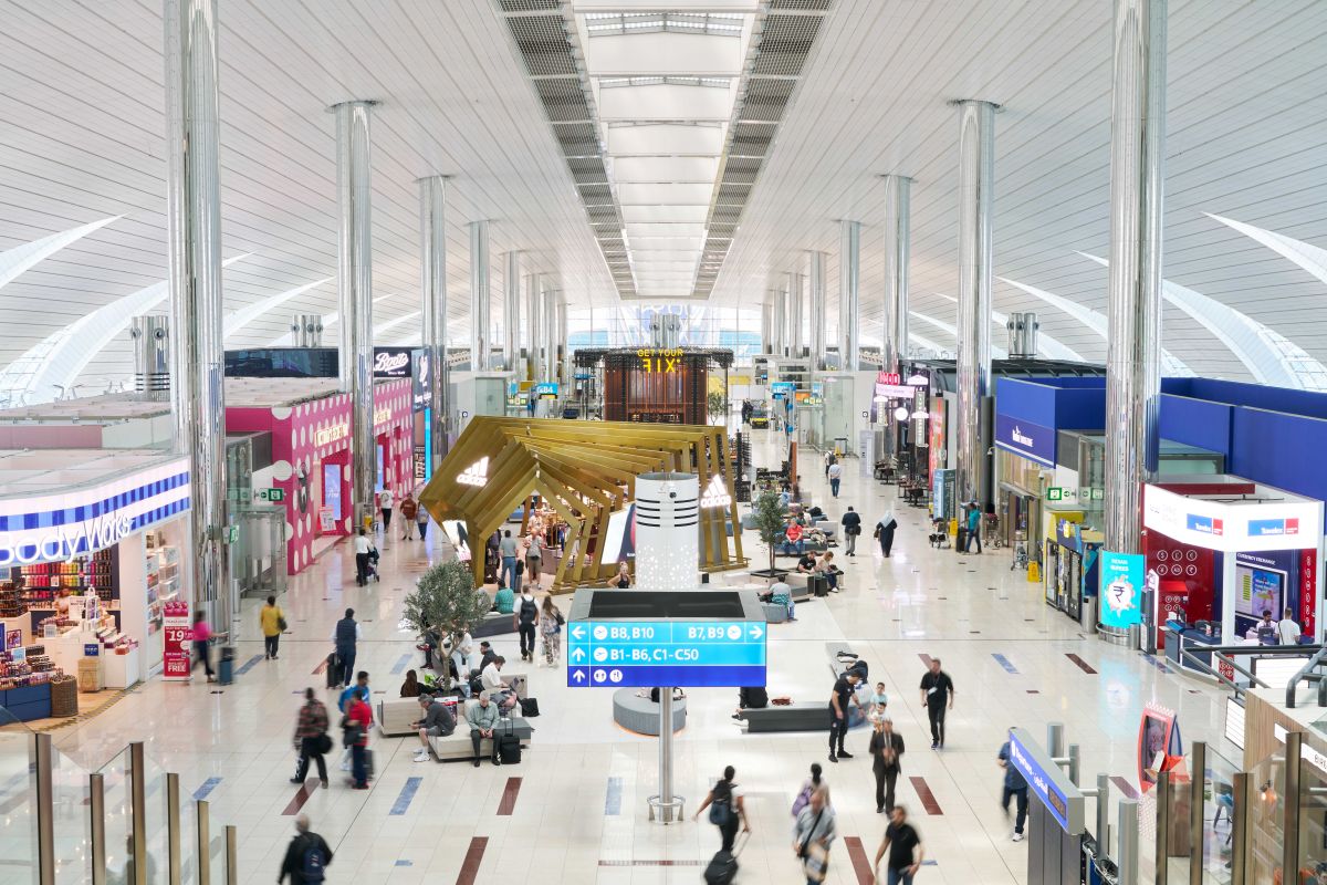 A file image of Terminal 3 at Dubai International Airport.