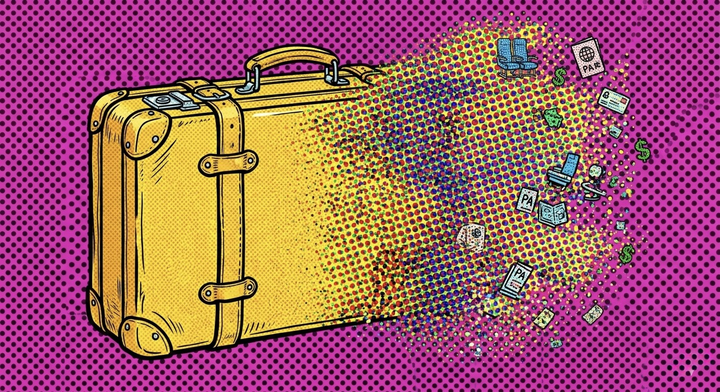 A suitcase
