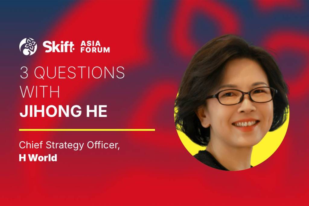 1200 x 800 - SASF 26 Speaker - Jihong He, Chief Strategy Officer, H World