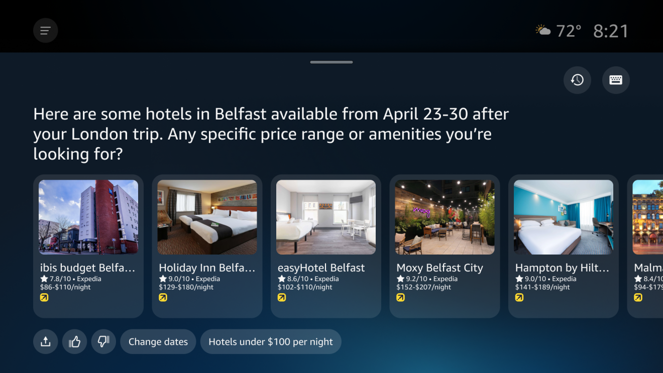 Amazon Echo Alexa Plus Expedia