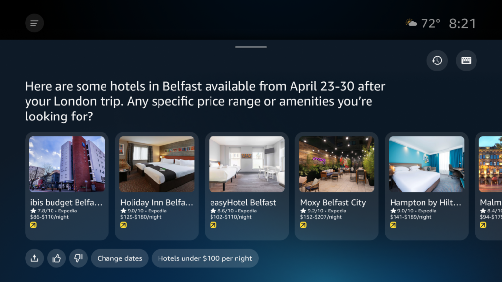Amazon Echo Alexa Plus Expedia