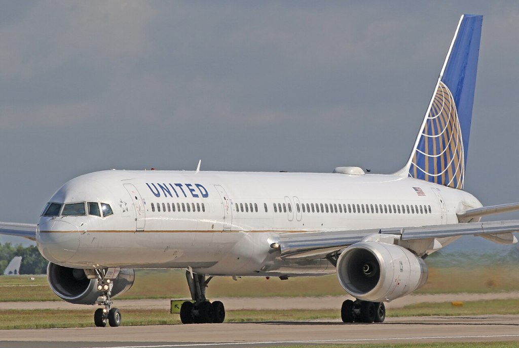 A United Airlines plane