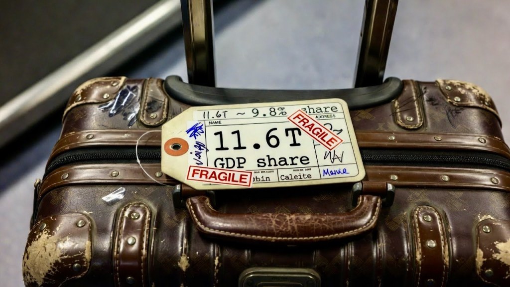 A suitcase