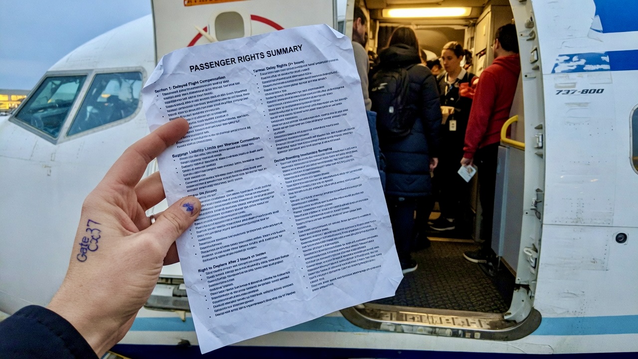 A document for passengers.