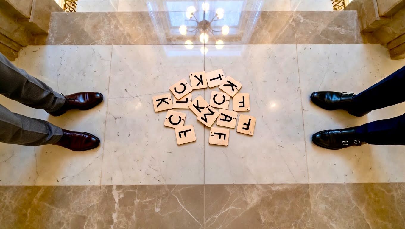 Scrabble letters