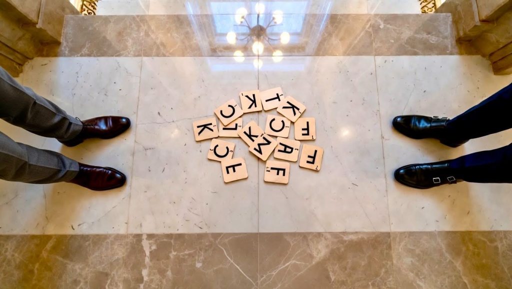 Scrabble letters
