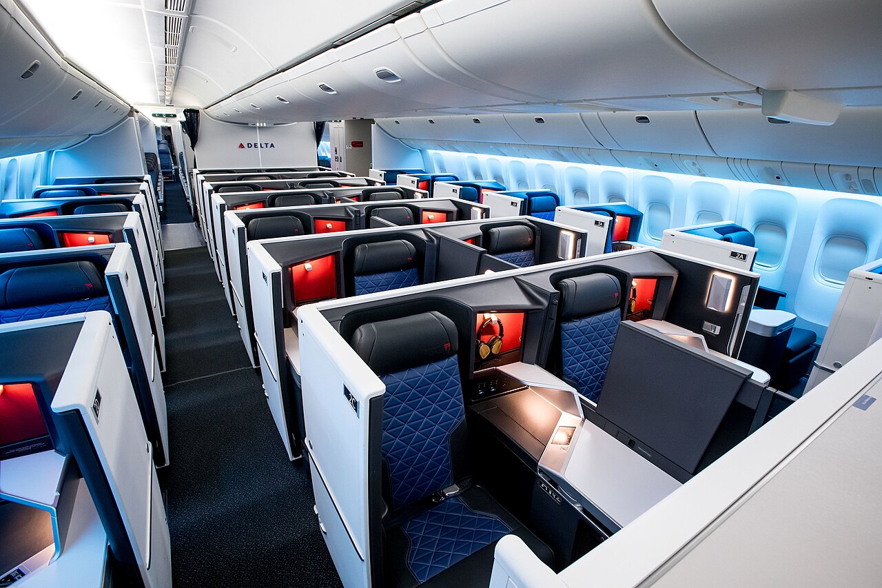 A Delta aircraft